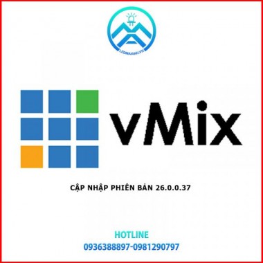 Cập nhập phiên bản Vmix Pro 26