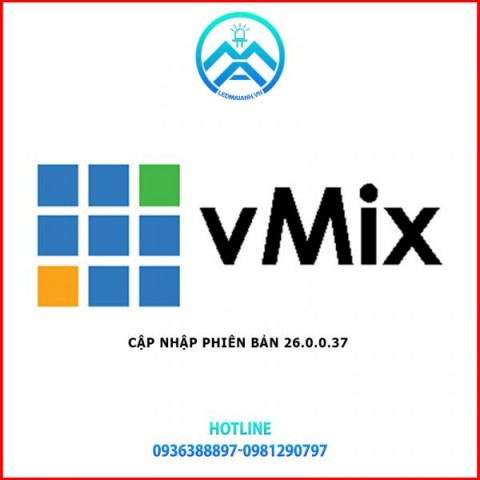Cập nhập phiên bản Vmix Pro 26