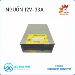 NGUỒN 12V 34A VỎ SẮT